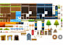 do pixel tileset tile map background pixel art character animation 2d game art